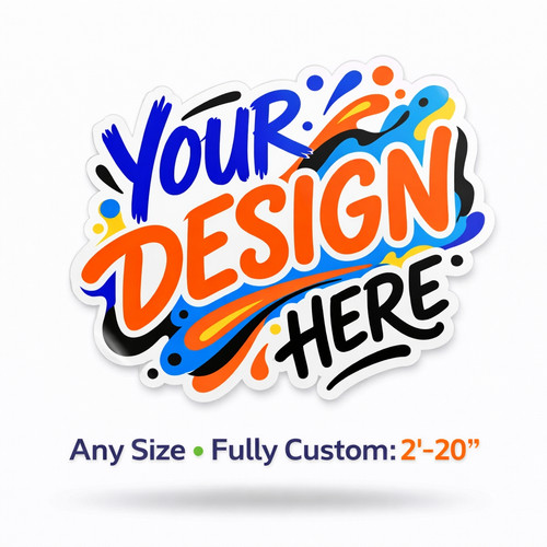 Custom printed vinyl stickers - custom,
