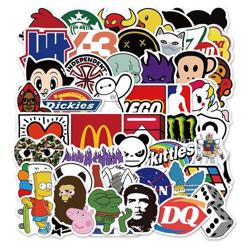 Random logo stickers vinyl - logo,