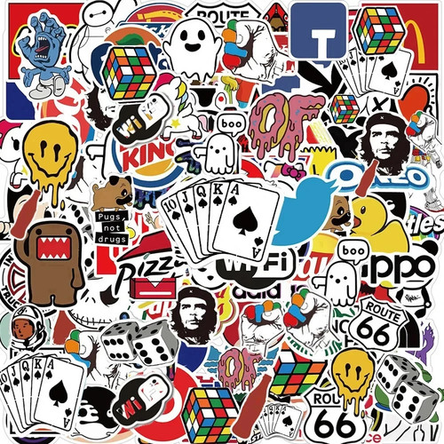 Brand logo stickers pack - brand,