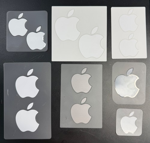 Apple logo decal stickers - apple,