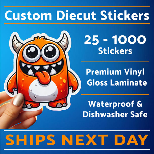 Custom stickers die cut - stickers, |